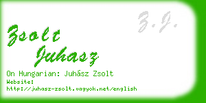 zsolt juhasz business card